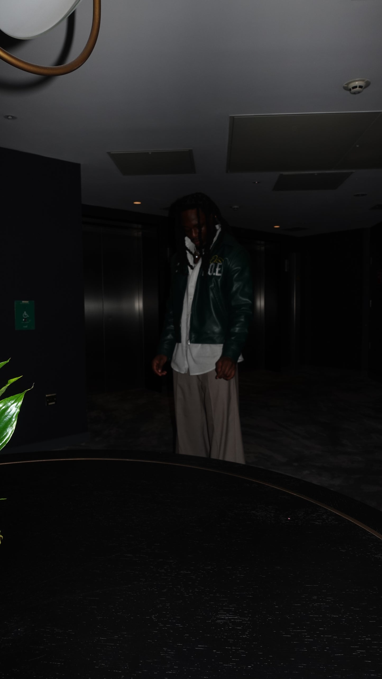 House Of Emnce PU Leather Boxy Jacket