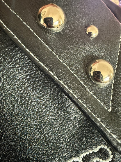 Leather HOE Boxy Jacket